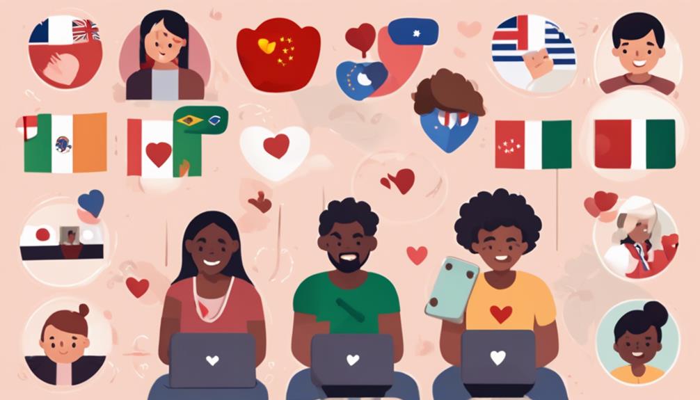 global dating site functions